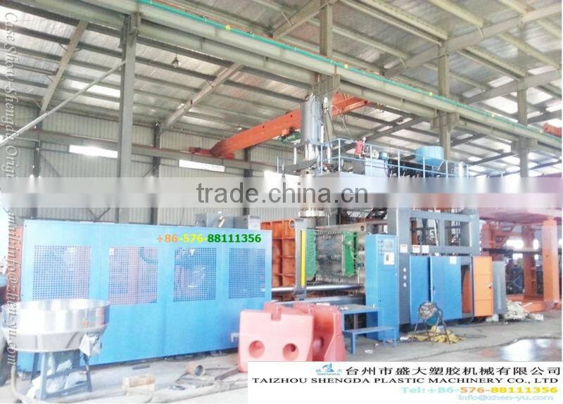 blow molding machine protable water fill road barrier