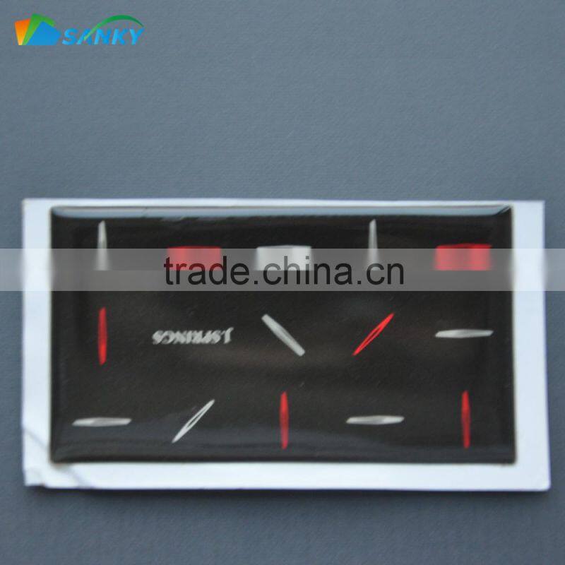 Colorful Style Promotion Waterproof Decoration Epoxy Sticker