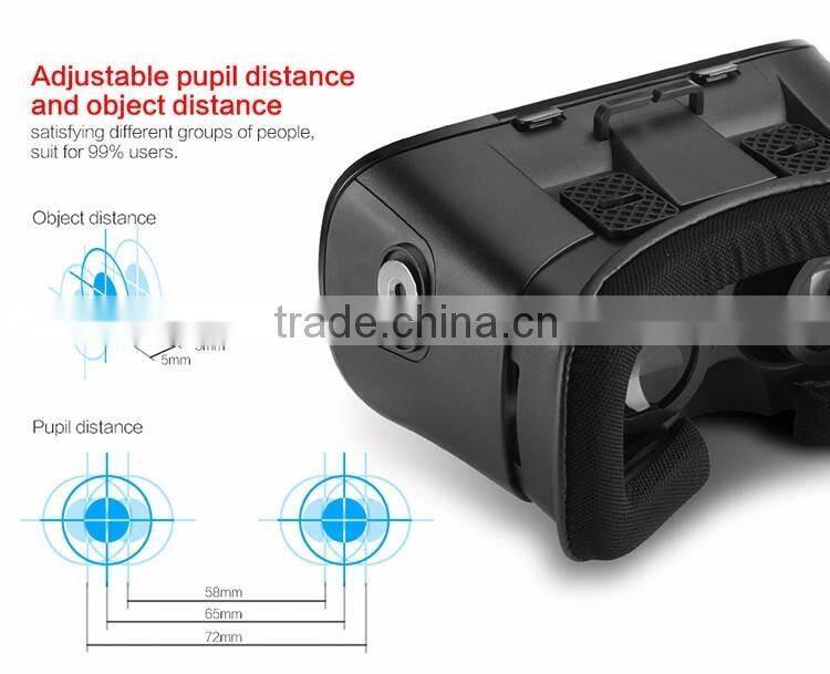 Magnetic VR Glasses HD Viewing Headset Bobo vr Universal Google Virtual Reality 3D Glasses for smartphone