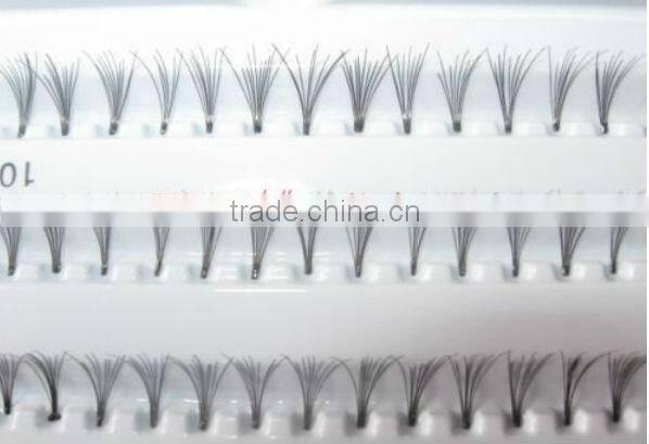 long ultra thick black flare lashes