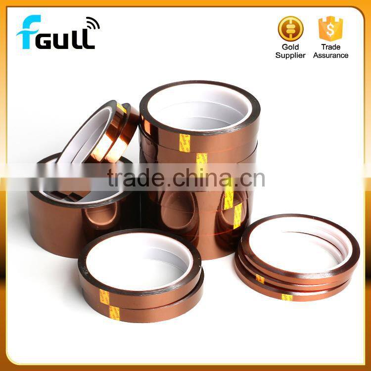Yellow high temperature adhesive tape heat resistant
