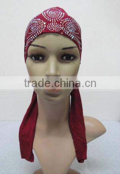 C071 new style jersey underscarf with much rhinestones