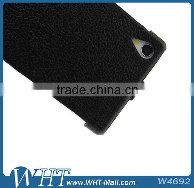 For Sony Xperia Z1 L39h Litchi Leather Flip Mobile Phone Case, New Products Leather Case for Xperia Z1 L39h