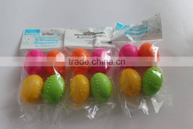growing egg toys in water Plastic toys