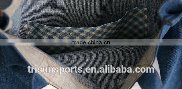 new style blue jeans handbag for young girls