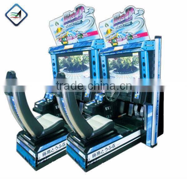 Initial D5 Amusement Indoor Coin Operated Electronic Driving Simulator Racing Game Machine Race Car Arcade Machine