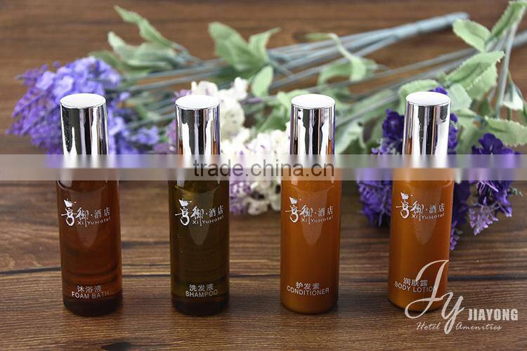 Promotion mini shampoo and conditioner bathroom hotel shampoo set