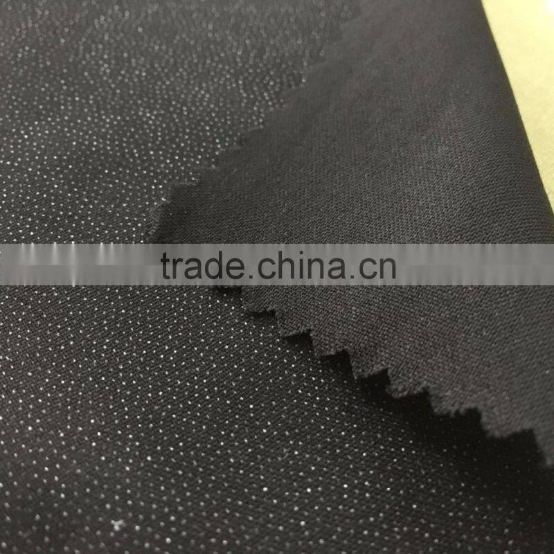 50D woven interlining tricot lining fabric from manufacture plant Y500