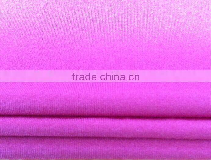 Nylon ultrathin plain weave shiny lycra fabric
