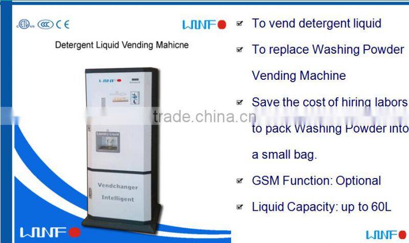 24 Hours Service Vening Machine for Sale Liquid Detergent