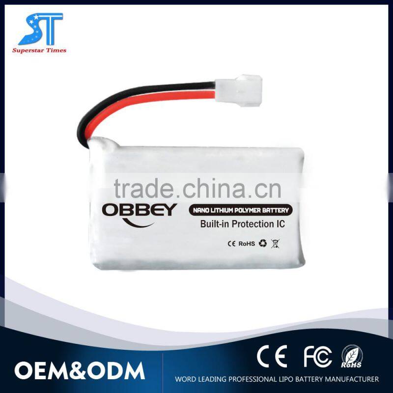 3.7v 200mah rechargeable lipo single cell for SYMA S105/S107G/S108