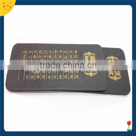 Custom words silk printing rectangle rubber magnets
