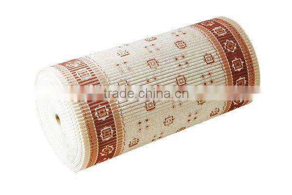 PVC Printed Bathroom shower rugs Non-Slip bath mat