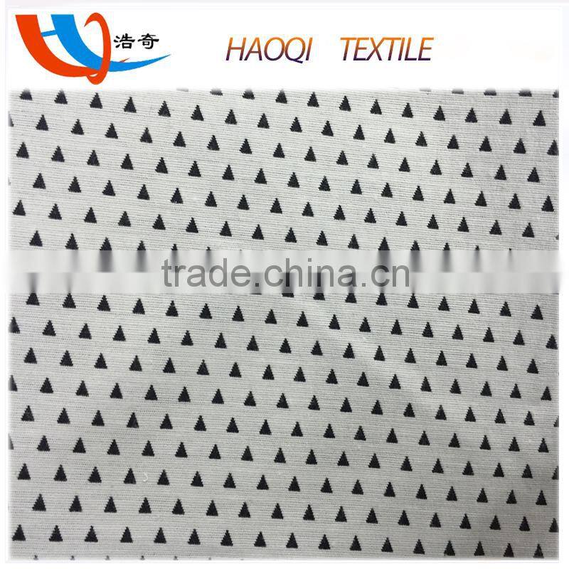 triangular pattern factory price woven yarn dyed polyester cotton fabric