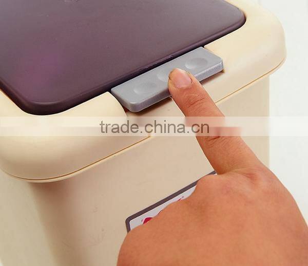 eco friendly trash can, kitchen garbage can with lid and padal