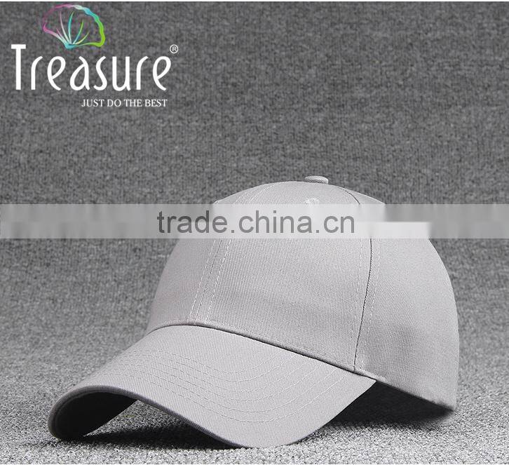 Custom hot selling simple blank hat perfect curve baseball hat with your own design