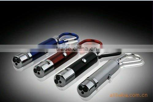 3 in 1 led laser light projection picture with carabiner key chain