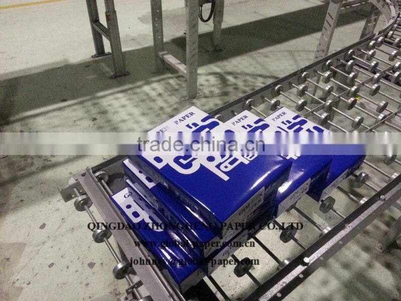 High quality100% virgin wooden pulp a4 white 80g copy paper- papers