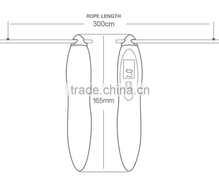 KYTO factory outlet digital fitness calorie counting skipping jump rope