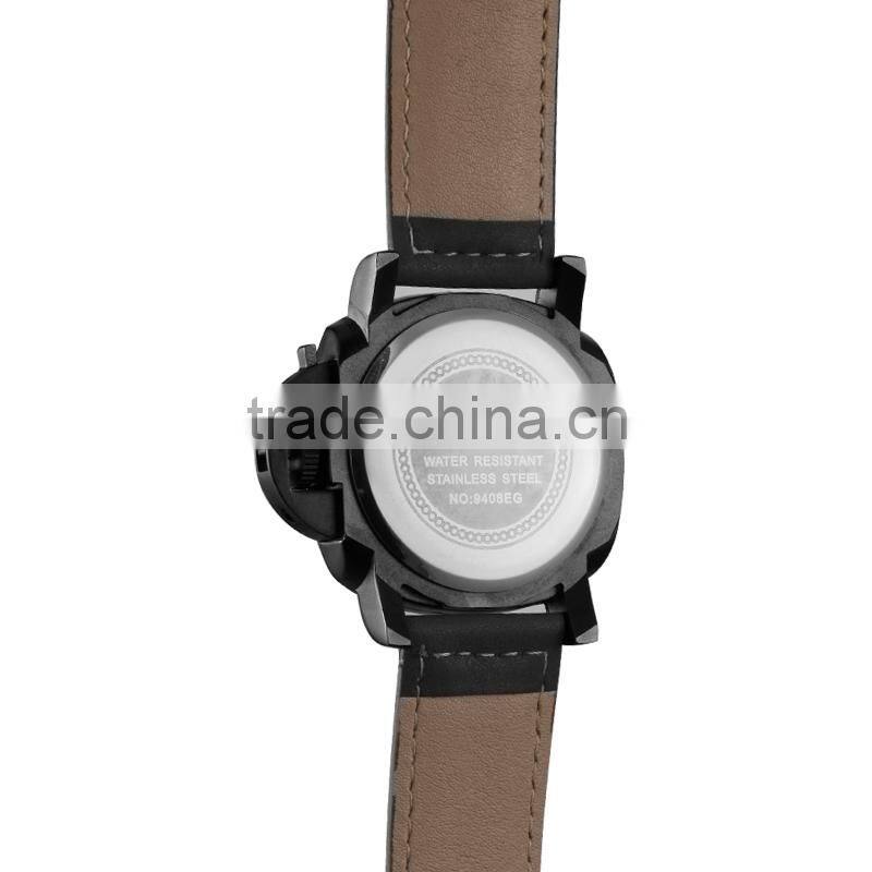skone hot custom logo New square male watch Men wrist watch