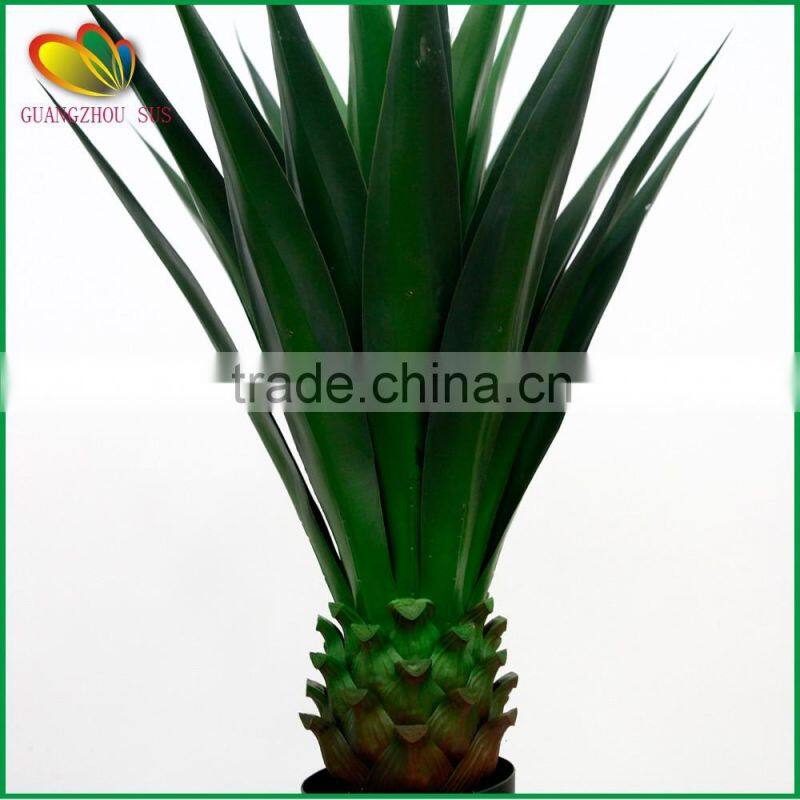 wholesale artificial agave bonsai plants for home decoration