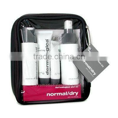 Promotional Satin PVC Hanging Cosmetic bag for gift