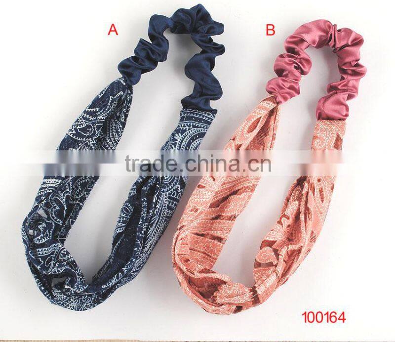 eyelet fabric hole headband