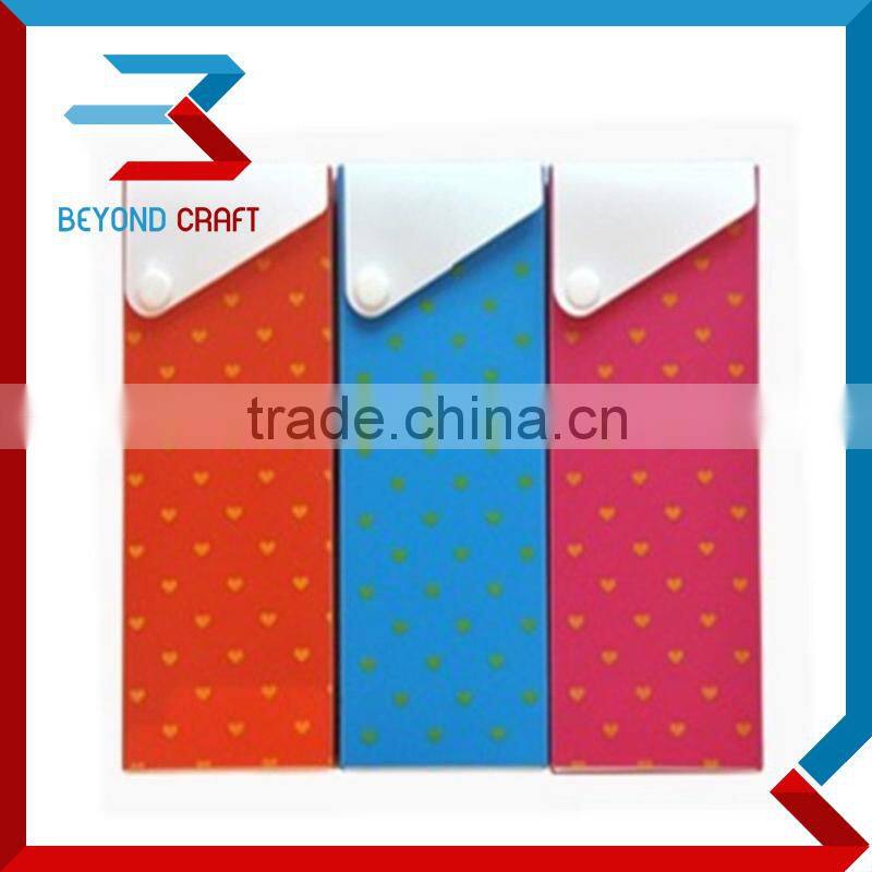 GOOD price PP plastic sliding Pencil box