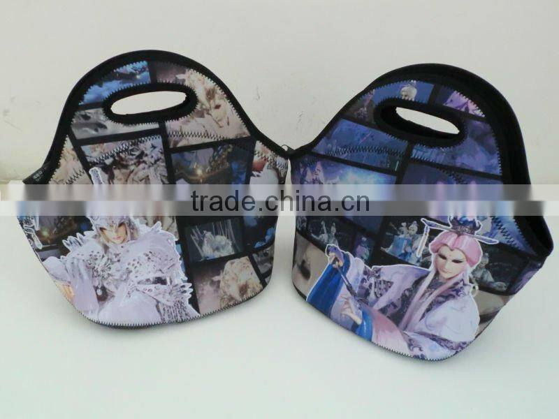 Promotional neoprene lunch bag with your brand logo,lunch bag for office