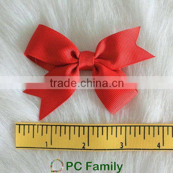 High quality colorful ribbon hair bow for baby charistmas party