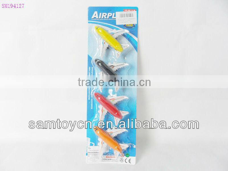 Pull back plane toy