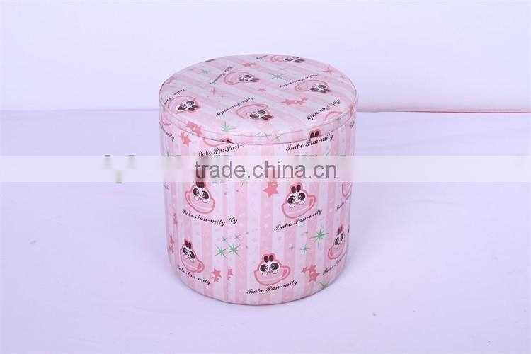 Durable PVC Foldable Ottoman Storage