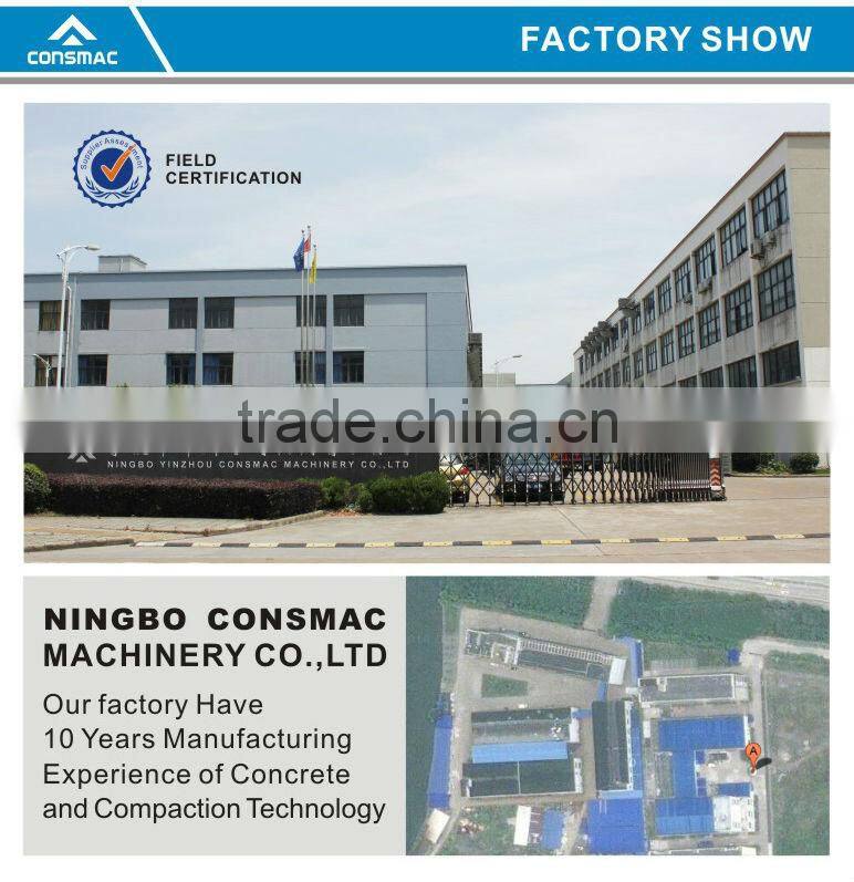 CONSMAC walk behind honda gasoline engine concrete power screed