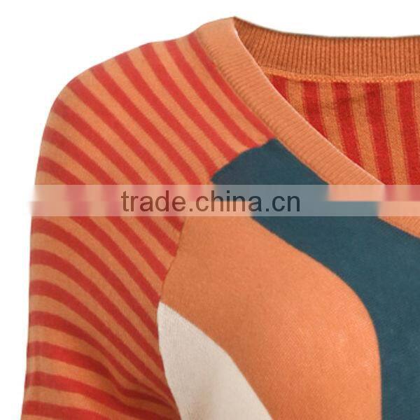 unequal knit sweater