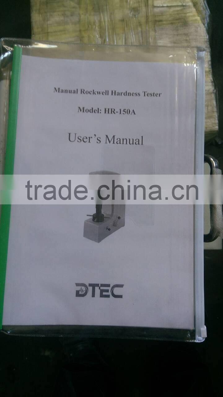 DTEC HR-150A Manual Rockwell Hardness HRC ,Qualified with ISO,ASTM Certificate
