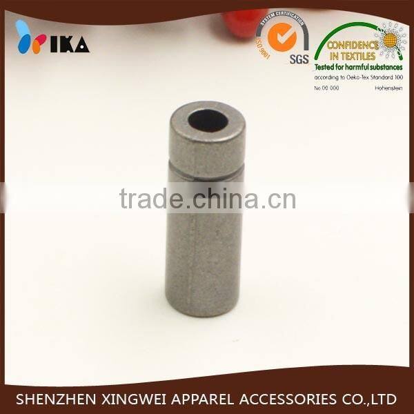 cylindrical metal alloy cord stopper