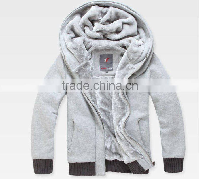 2012 Heavy Polar Fleece Fabric Winter Hoodie Sweaters