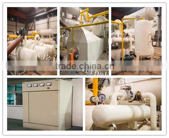 Used rubber/tire pyrolysis machine under normal pressure