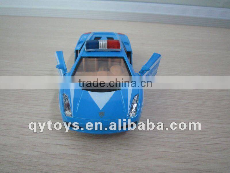CLASSICAL Police car 1:32 Diecast Pull Back Police Car Toys