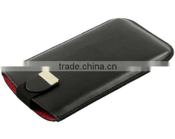 genuine natural leather cover sleeve case pouch for Samsung Galaxy S6 Edge