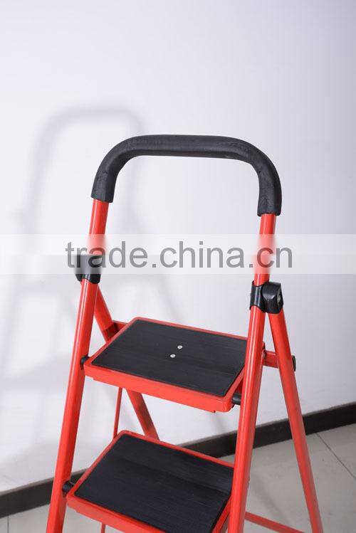 Folding household steps ladders