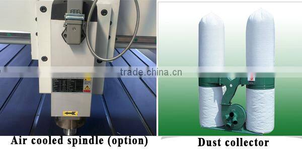 4th Rotary Axis 600mm Diamter Mini CNC Machine with Ball Screw Transimission