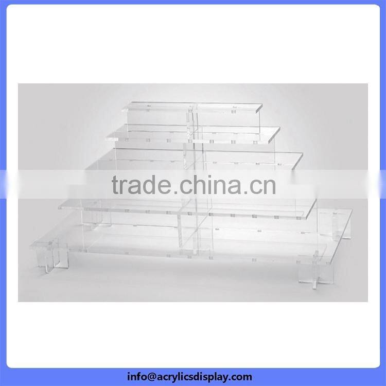 China gold supplier economic clear acrylic towel trays