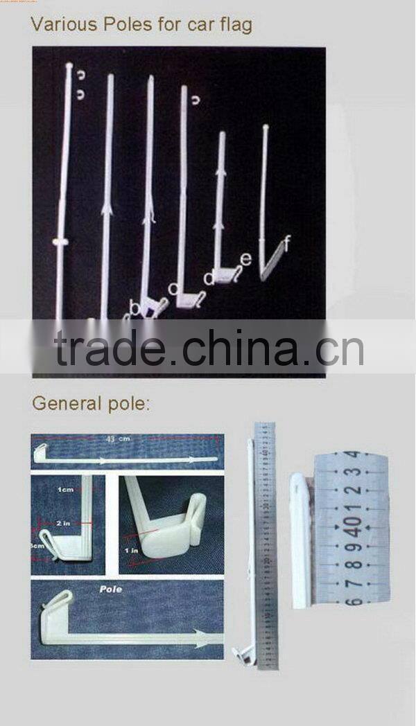 Top quality new style Ghana party car flag for sale