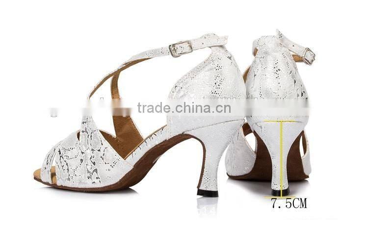 New Fashion Women Dancing Shoes Salsa Satin Ballroom Tango Latin Dance Shoes Free Shipping