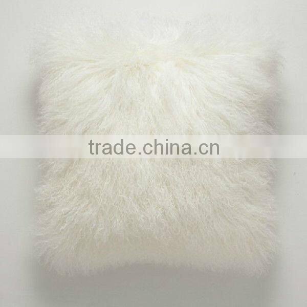 100% Genuine Winter Mongolian Fur Pillow Covers For Home Decoration