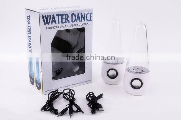 Wireless LED Light Show Fountain Water Dancing Bluetooth Speakers Music Stereo Subwoofer Speakers GuangDong Factory