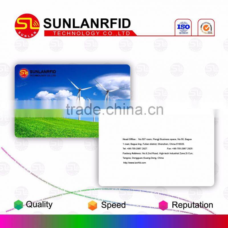 Application Business RFID Card Material PVC Standard Thickness Solid Surface Material