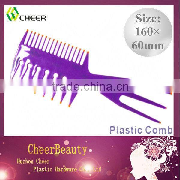 V shape hair styling comb PC114/hairdressing comb /hair straightening comb