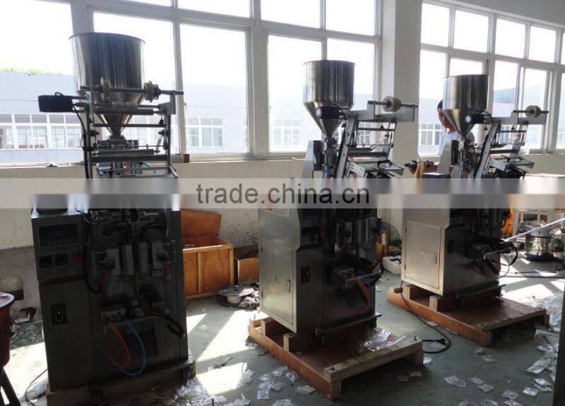 chili sauce liquid sauce sachet pouch packing machine